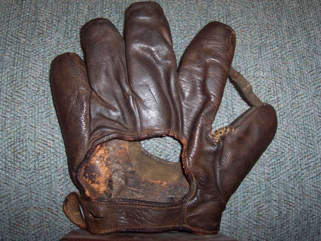 Hole in Palm Glove Back